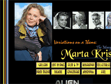 Tablet Screenshot of martakristen.com